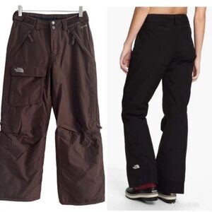 The North Face Hyvent Women Ski Snowboard Pants Brown
